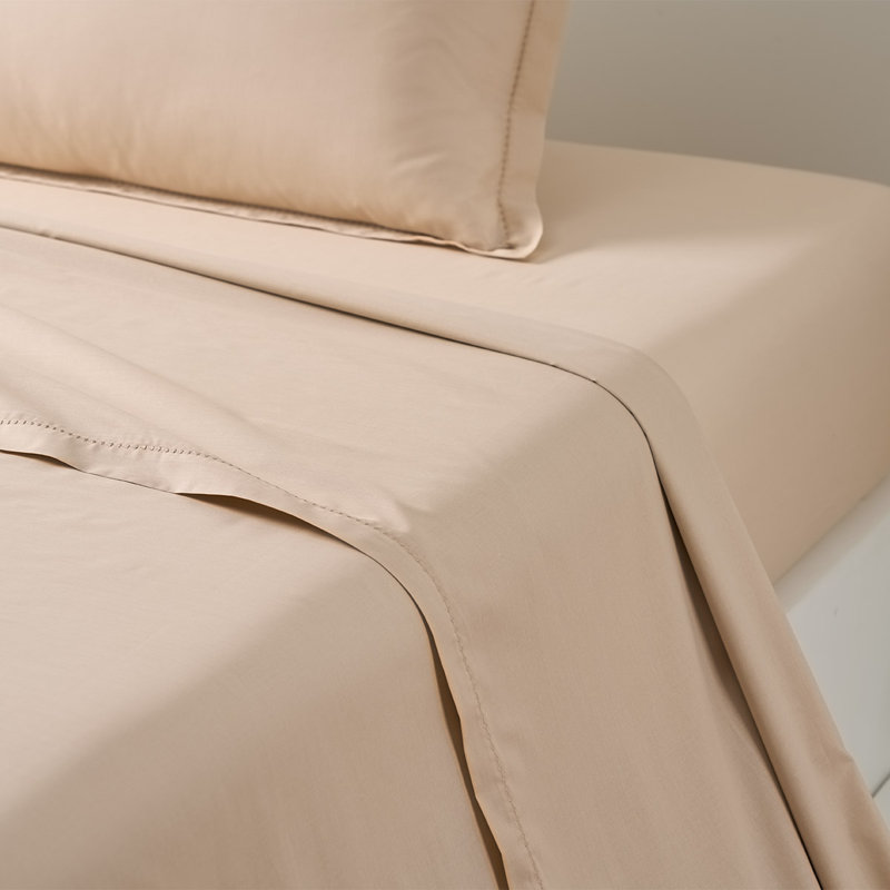 Batiste Flat Sheet, Tan, Twin Flat Sheet