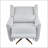Power Recliner Chair With 360° Swivel And Gold 5-Star Base, Adjustable For Ultimate Comfort And Style-957390595