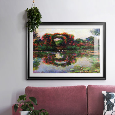 Monet, impression encadrée sur papier par Claude Monet