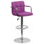 Adjustable Counter Height Barstools with Back and Armrest-1815766426