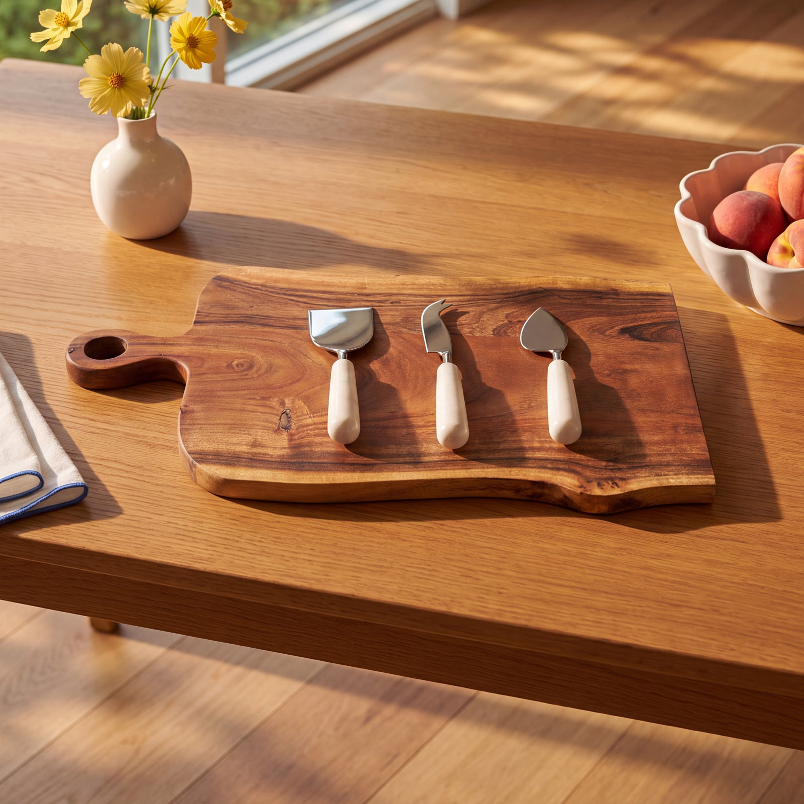 Verlie 3 Piece Stainless Steel Cheese Serving Set