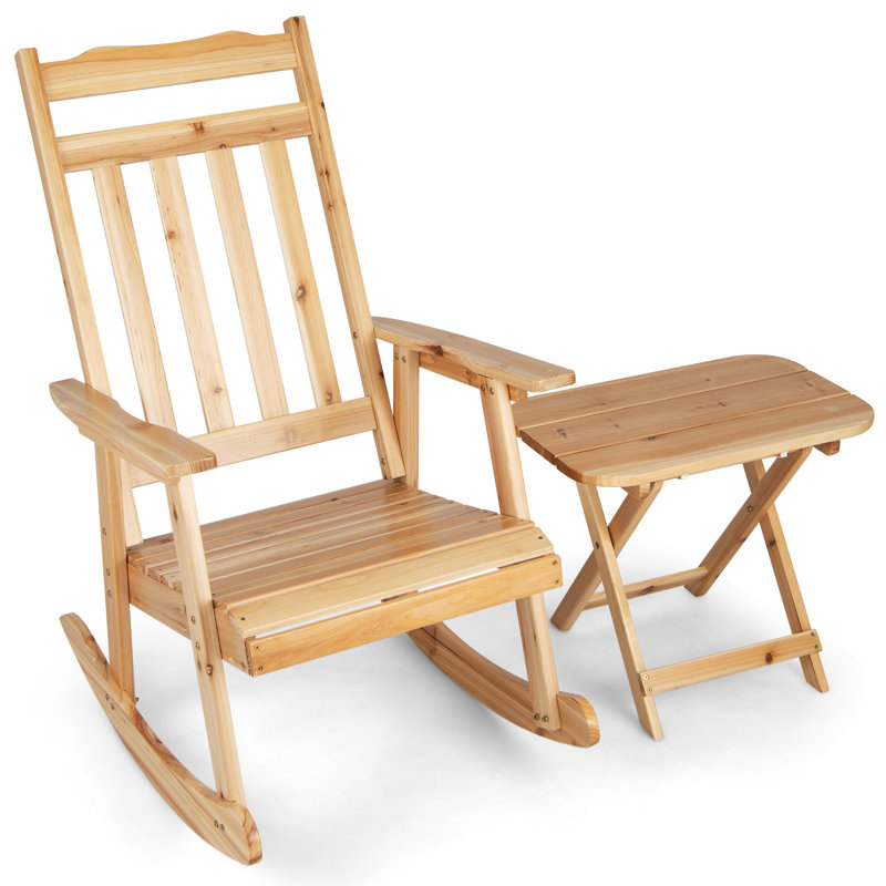 Mascoutah Outdoor Rocker Chair