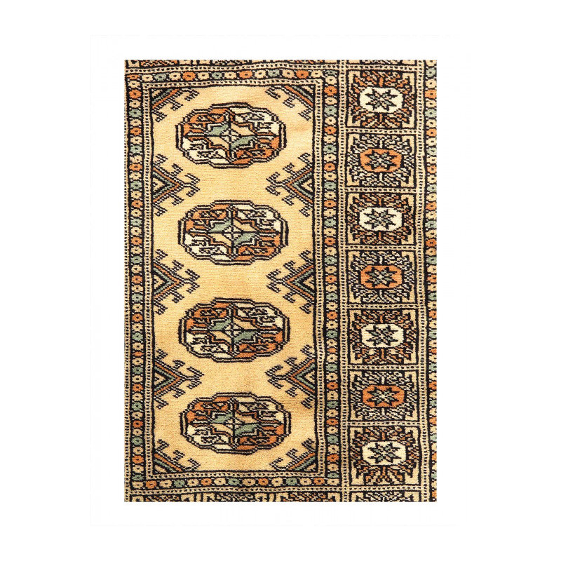 Jaimen Hand Knotted Wool Area Rug