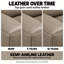Aviar Heirloom Quality Ottoman in Buttery Soft 100% Top Grain Leather, Made to Order-1643735093