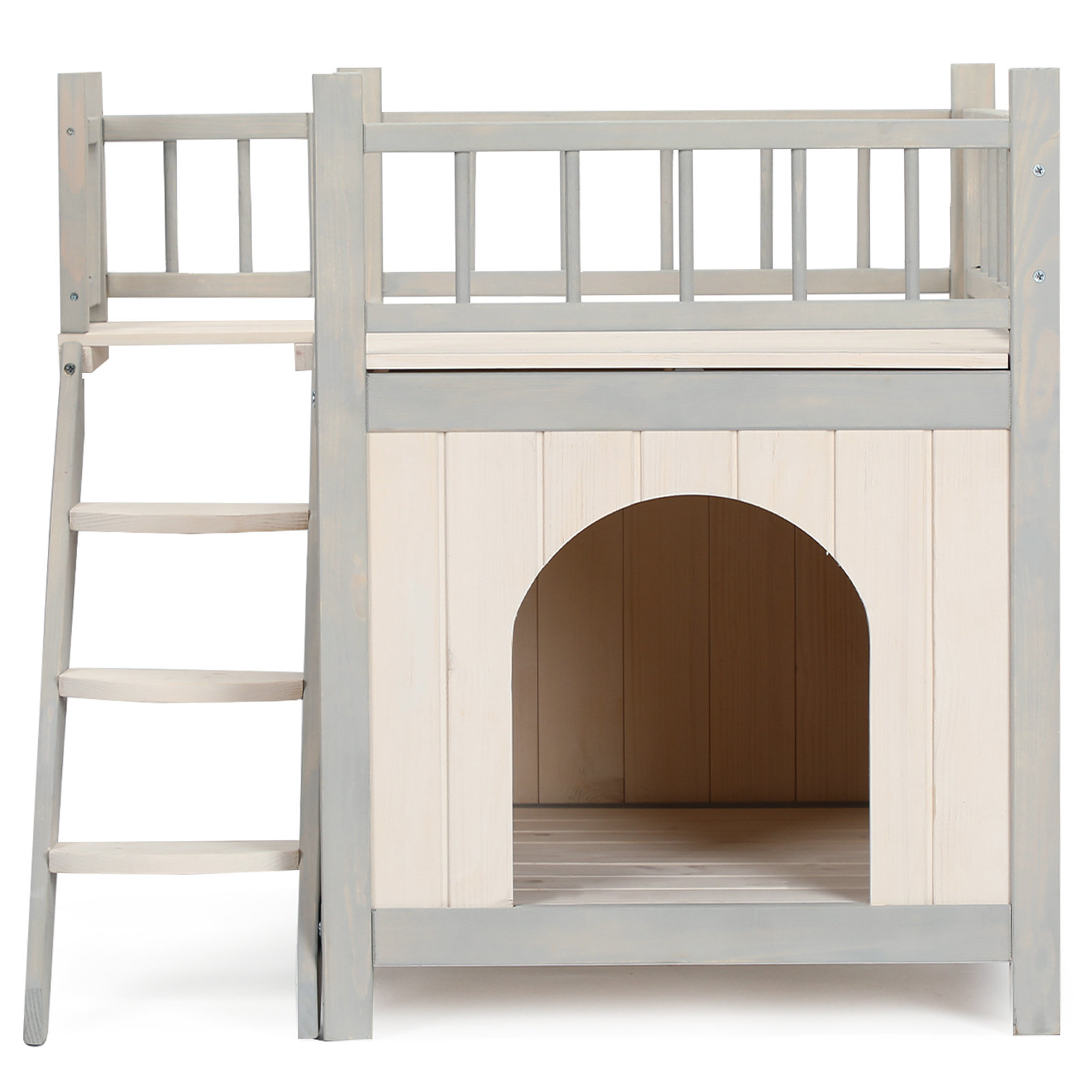 Tucker Murphy Pet™ Cat House With Balcony Wayfair Canada