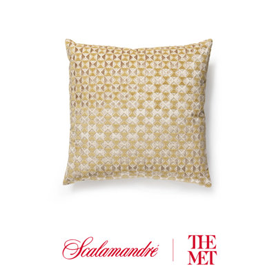 The MET x The House of Scalamandre Parlor Pillow