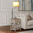 Marutani 63.78'' Tray Table Floor Lamp with USB