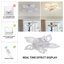 Bellewood 68cm Ceiling Fan with LED Lights