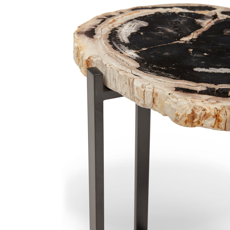 Table de bout, Naturel foncé
