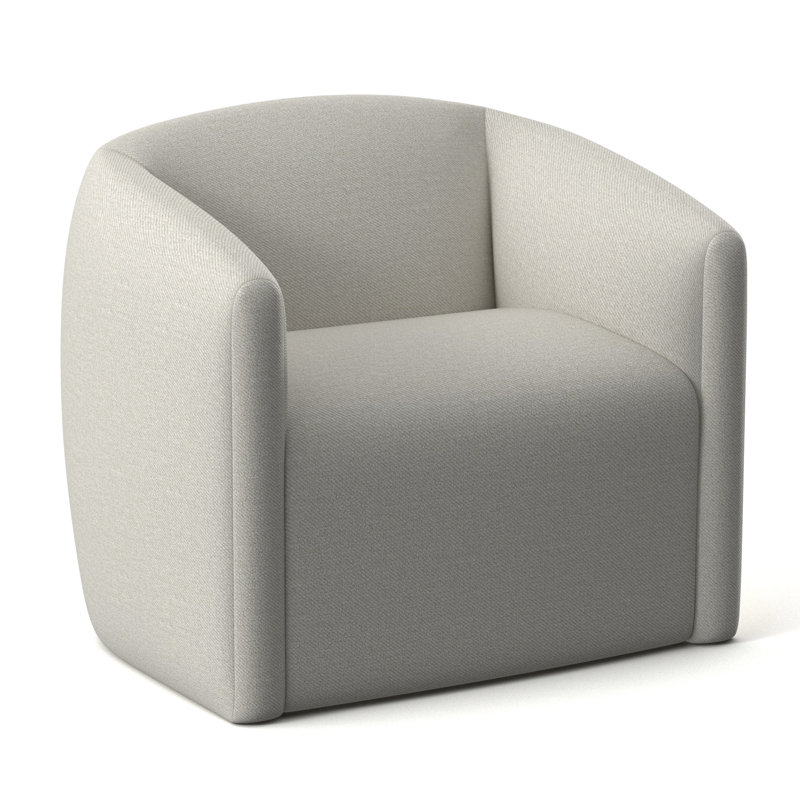 Aline 31'' Wide Swivel Barrel Chair, Performance Chenille 5533-002