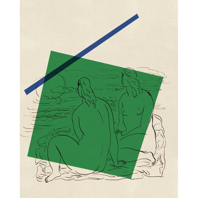 «Classical Modern 3» par THE Studio - Impression sur papier d'une seule photo, Cadre noir, H 35 po x l 29 po