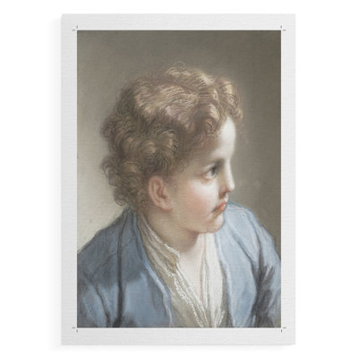 Vintage Portrait Print CXXIII -Canvas Print Only - NOT FRAMED