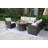Areefa 6 - Person Patio Conversation Set with Cushions-1979964249