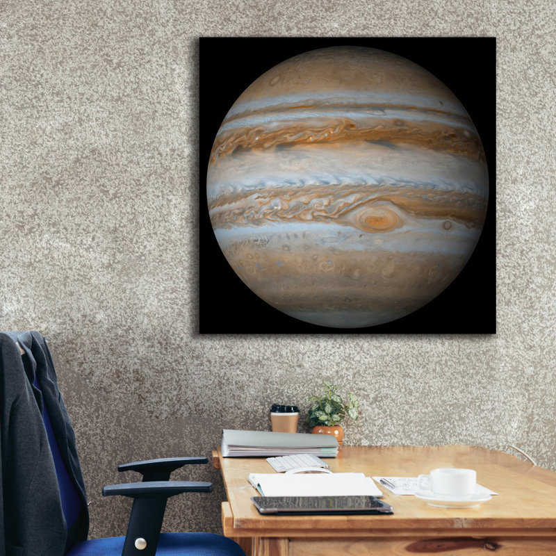 " Planet Jupiter ", 37" H x 37" W x 1.5" D