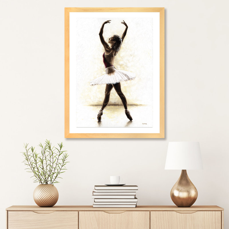 Aw Awesome par Richard Young - impression d'art graphique, H 32 po x l 24 po x P 1 po, Cadre papier naturel