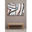 Set Of Two Multi Coloured Wall Art