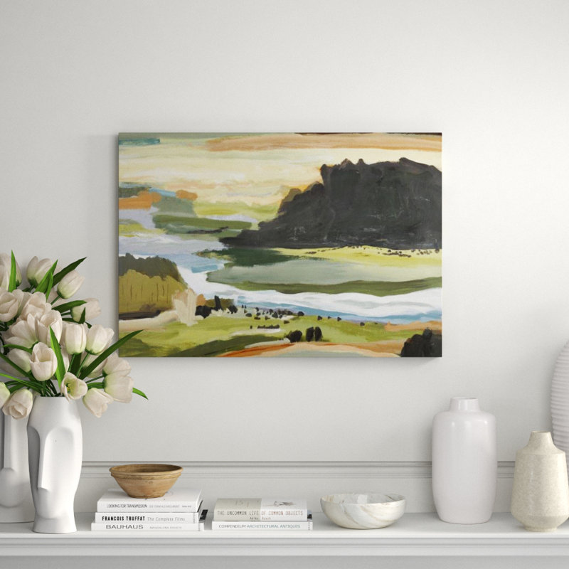 Tilage II Print by Kyle Goderwis, Outdoor, 25" H x 36" W x 1.5" D
