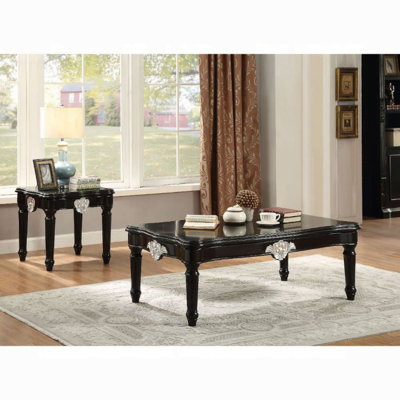 Table basse ACME Ernestine, noire