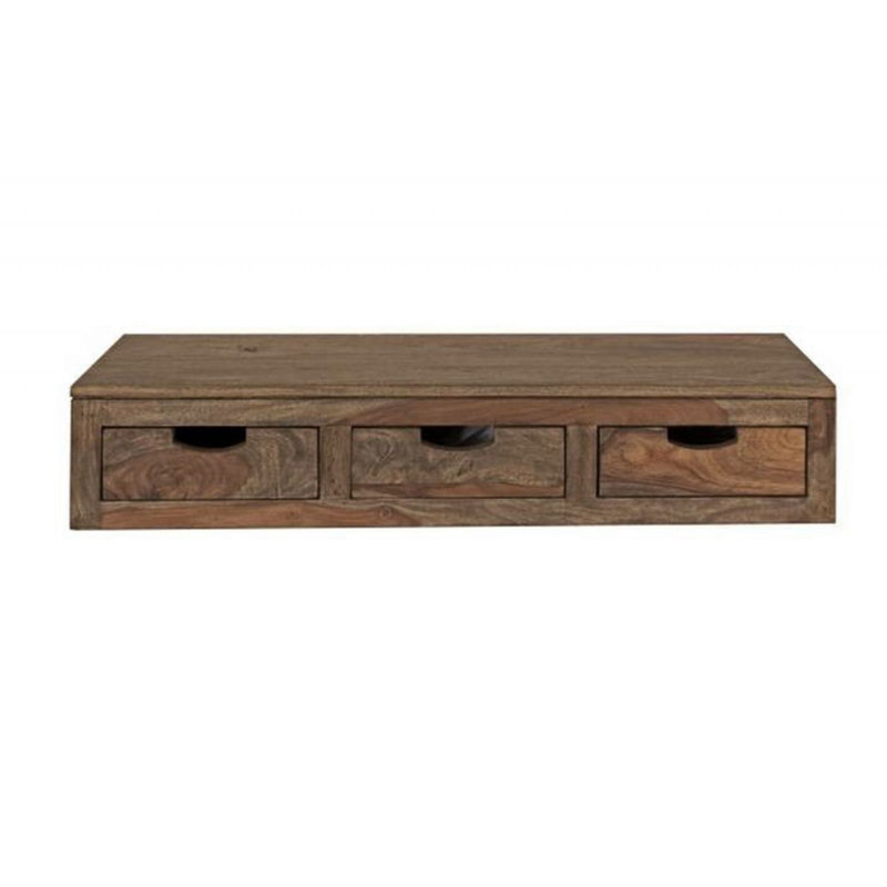 Nature Rosewood Solid Wood Floating Shelf