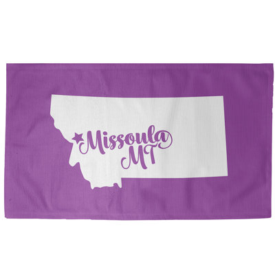 Tapis de zone mauve montana missoula