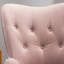 Chaise en velours mauve Inniss-121274379