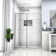 Shower Door 48" W X 72"H Single Sliding Bypass Shower Enclosure