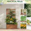 70 po Lit de jardin en métal avec treillis-2072223977