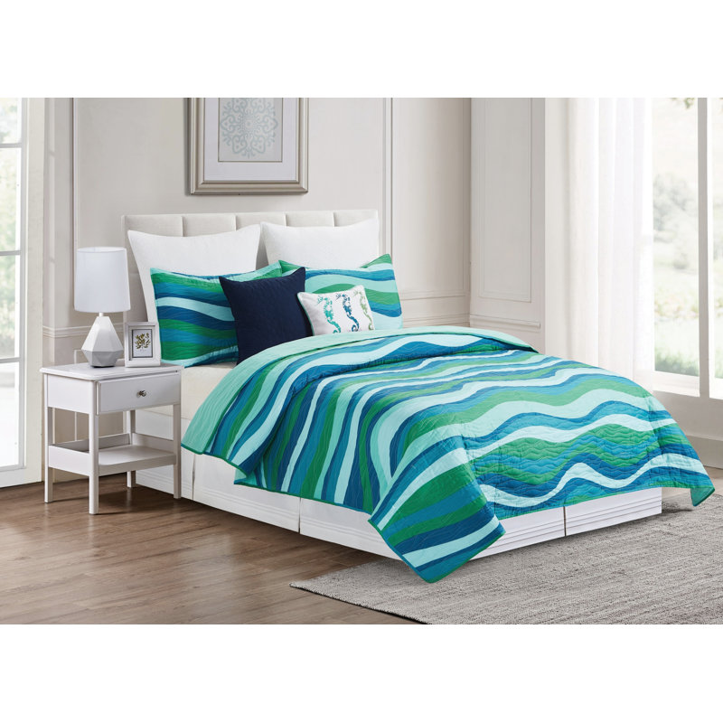 Marilyn Microfiber / Polyester Standard Quilt, Twin Quilt + 1 Twin Sham