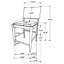Ensemble de 2 chaises d'appoint Crispin Brown