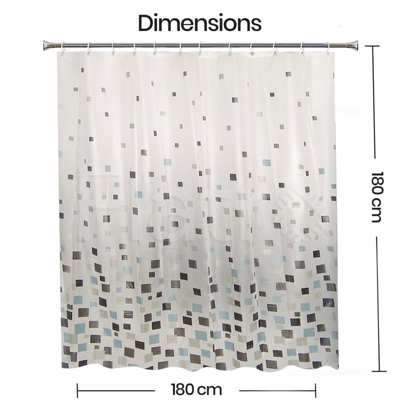  PEVA Shower Curtain