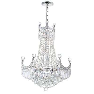 Basile 11 - Light Dimmable Empire Chandelier