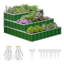 Lit de jardin surélevé à 3 niveaux-306538103