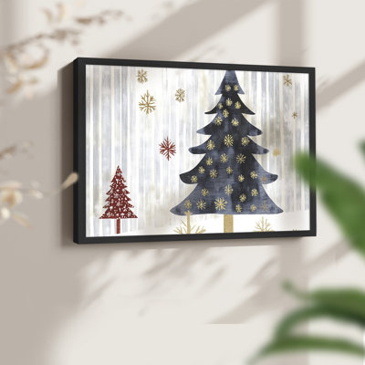 Chirstmas Art-CLXX -Framed Print - Restickable