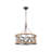 Ambrose 19.7" Solide Wood Drum Cgaed Chandelier for Kitchen Island-1856137767