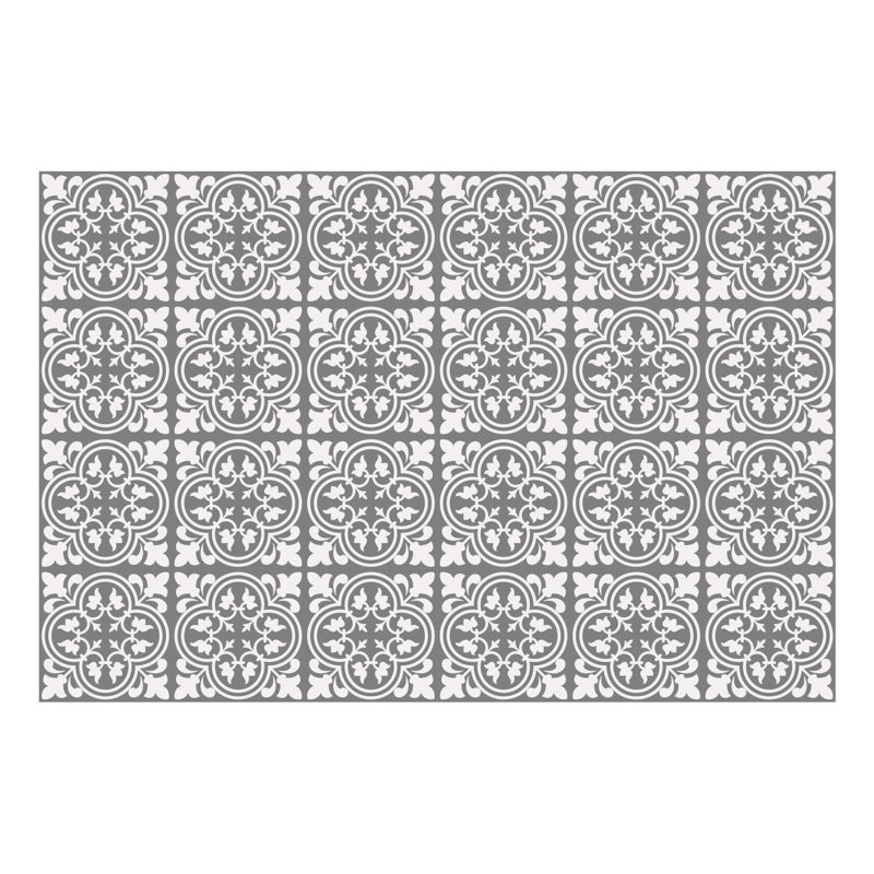 Emilin 15cm W x 15cm L Vinyl Peel and Stick Mosaic Tile