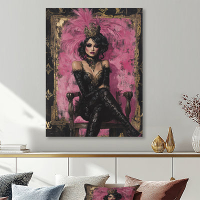 My Own Boss Beautiful Woman - Fashion Girl Power Wall Decor
