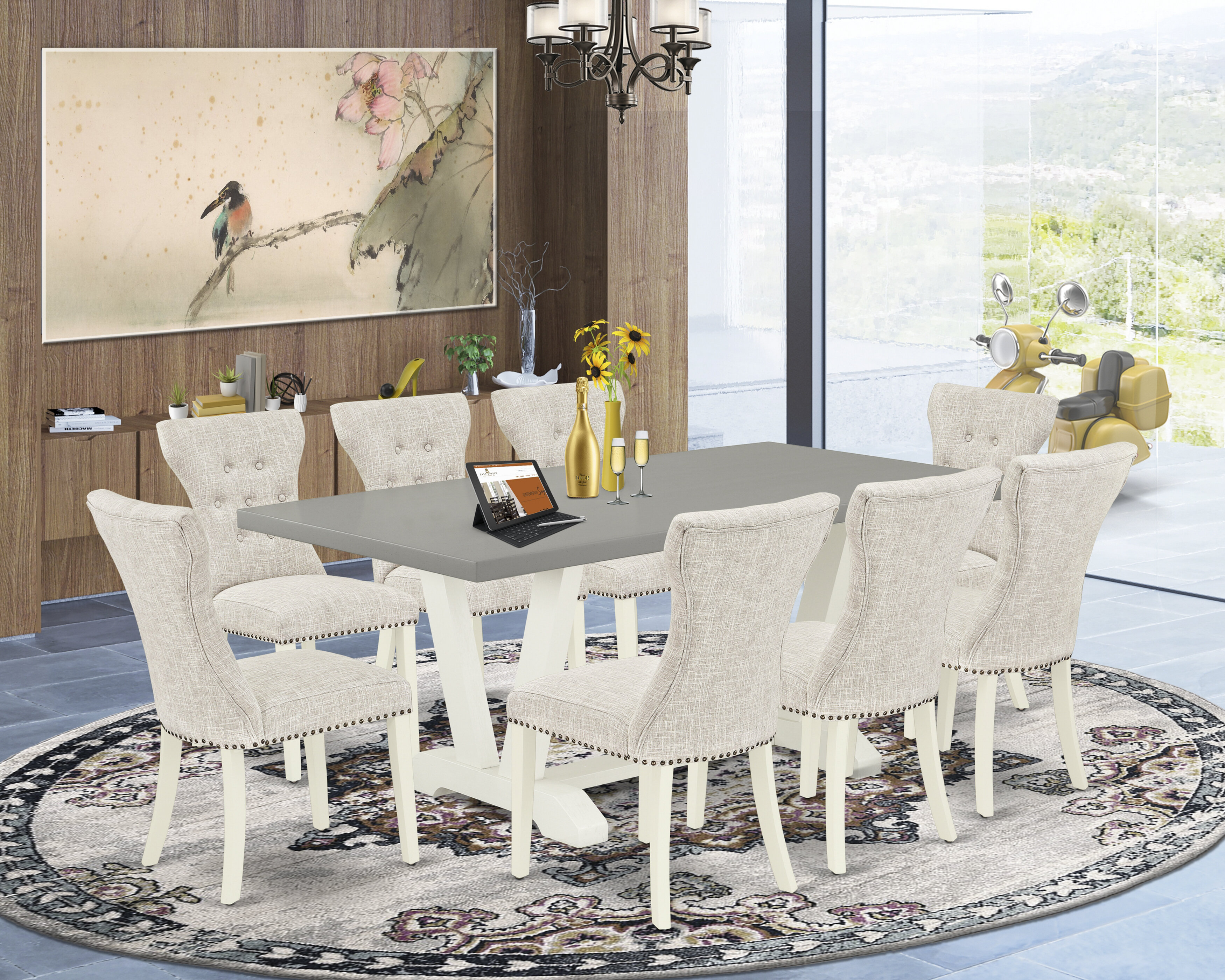 Alyssa dining table deals wayfair