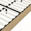 Structure de lit plateforme en bois à profil bas Glyvora Mid-Century-128994736-128994734