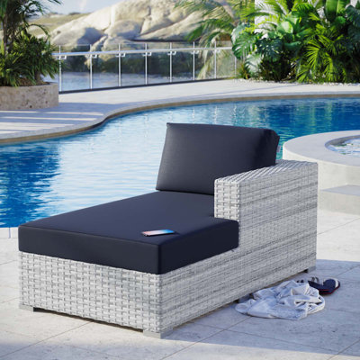 Modway Convene Outdoor Patio Right Chaise by Modway