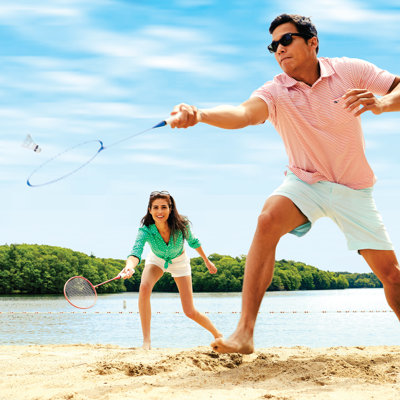 Ensemble de badminton à raquette 2 joueurs