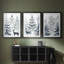 Art des Fêtes de Noël Cccxxi - Impression encadrée sur mesure de qualité supérieure - 3 pièces-568696225-568696238