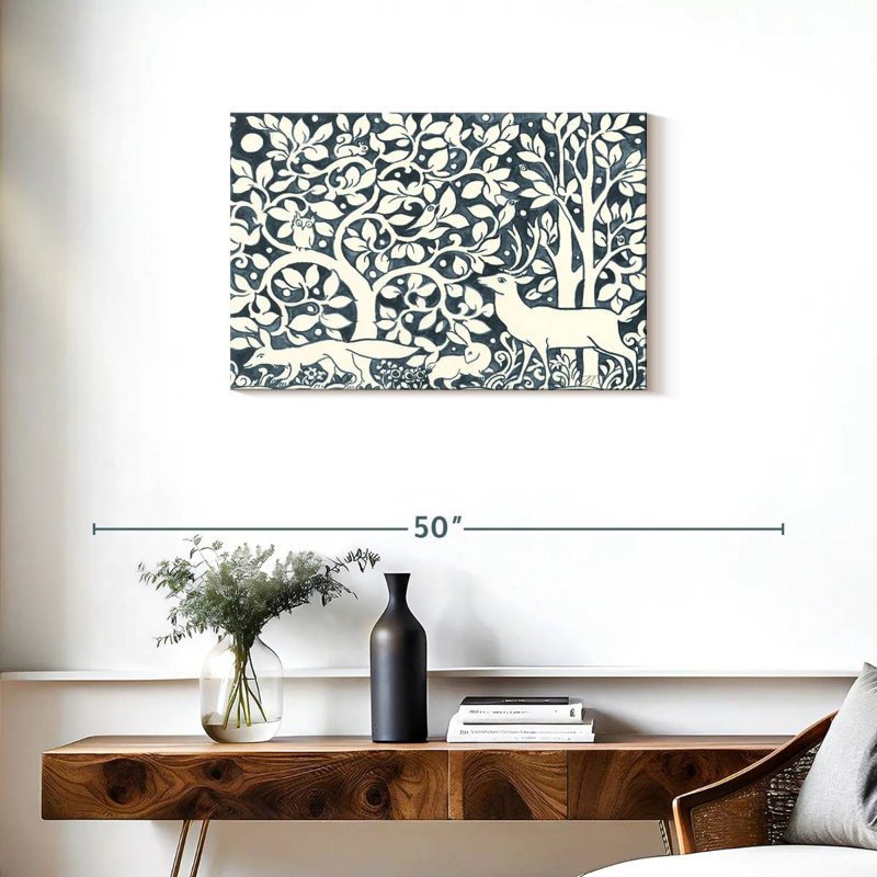 Brampt Forest Life IV, 20" H x 30" W