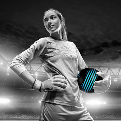 Millenti Flicker Bend-It Soccer Ball Vinyl Soccer
