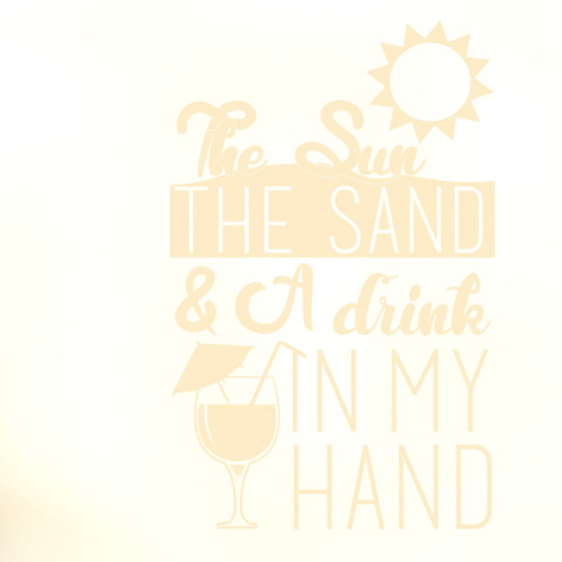 Wall Decal, Beige