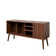 TV Stand with 1 storage and 3 shelves Cabinet