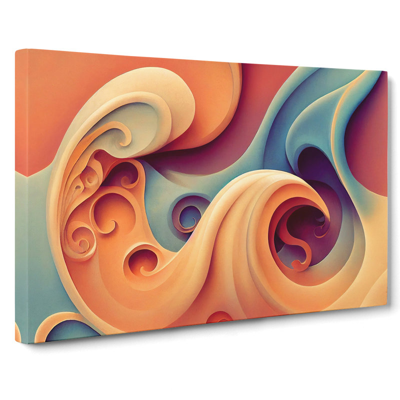 Beautiful Coral Reef Art Vol.3 Abstract - Wrapped Canvas Print, 35cm H x 50cm W x 3cm D