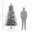 Arbre de Noël artificiel pin 7,5 pi-605198916