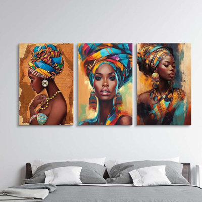 3 Piece Wrapped Canvas Print
