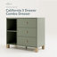 California 3 Drawer Combo Dresser-99471748