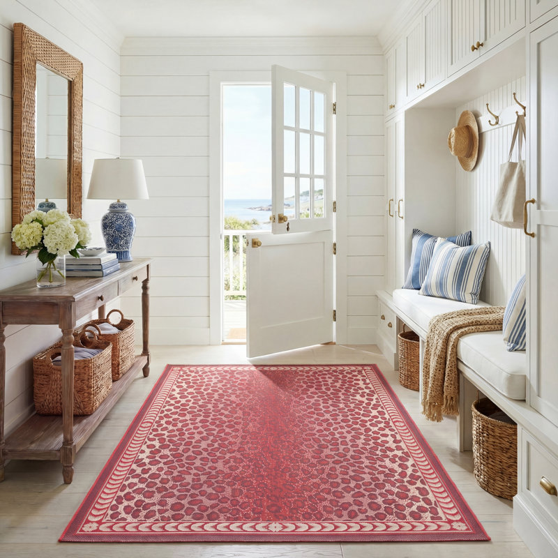 Tapis d'intérieur / extérieur Moriarty, Rectangle 5 pi 3 po x 7 pi 7 po
